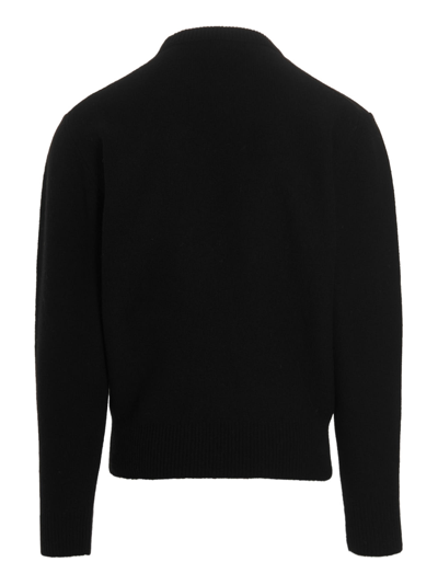 Shop Lemaire Wool Sweater In Black