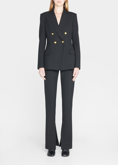 Shop A.l.c Sedgwick Ii Tailored Double-breasted Jacket In Black