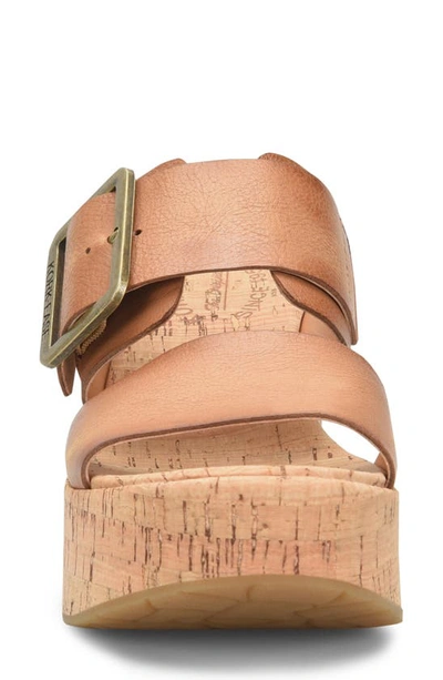 Shop Kork-ease Taige Platform Sandal In Brown F/ G