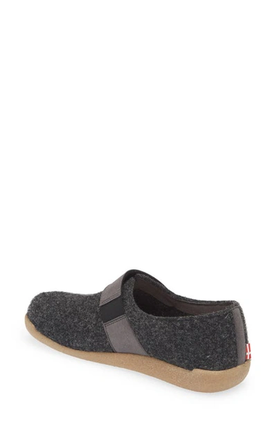 Sanita Varde Slip-on Shoe In Charcoal
