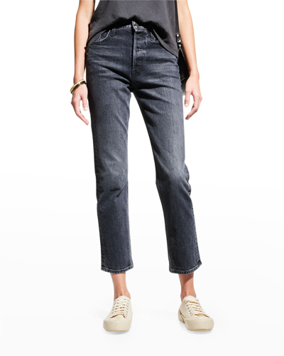 Shop Mother The Tomcat Ankle Jeans In On The Fly