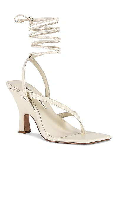 Shop A'mmonde Atelier Aza 100 Wedge In Ivory