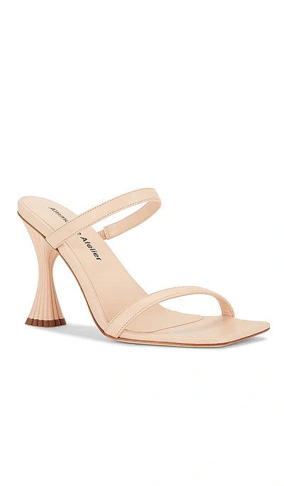 Shop A'mmonde Atelier Andrea 100 Sandals In Nude
