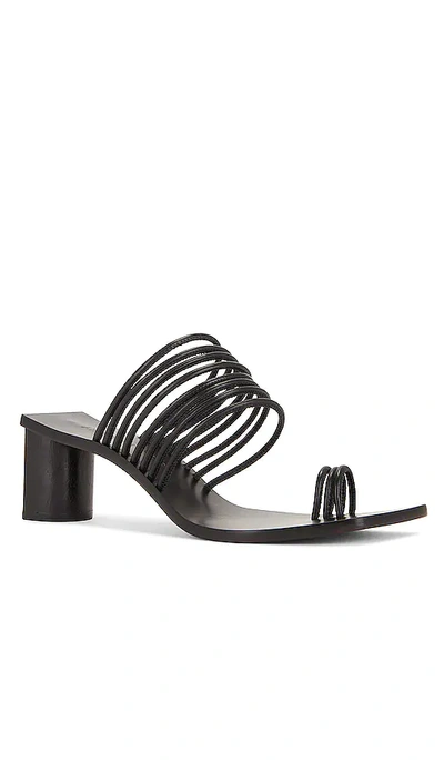 Shop A'mmonde Atelier Alessandra Block Heel In Black