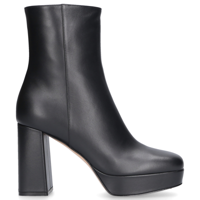 Shop Gianvito Rossi Classic Ankle Boots Daisen Nappa Leather In Black