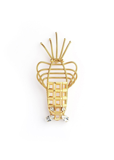 Shop Sonia Petroff Lobster Luxury Brooch