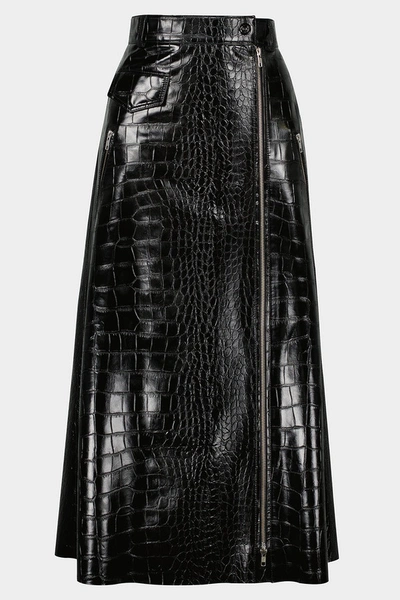 Shop Gudu Saurian Midi Skirt
