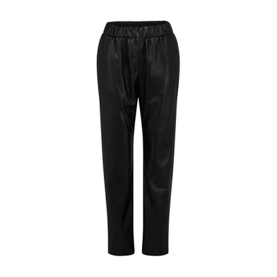 Shop Anine Bing Colton Track Trousers In Black