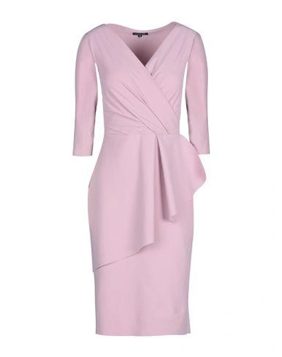 Shop Chiara Boni La Petite Robe Knee-length Dress In Lilac