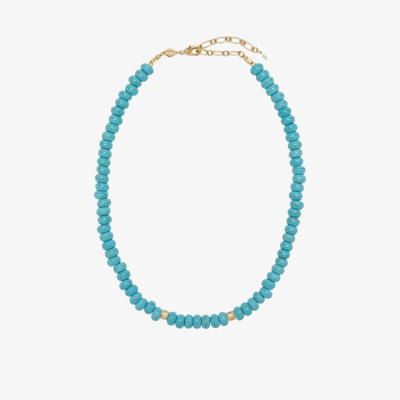 Shop Anni Lu Gold-plated Pacifico Turquoise Necklace