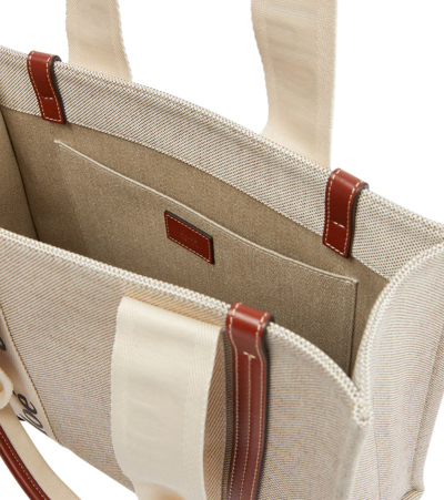 Chloé Woody Medium Canvas Tote