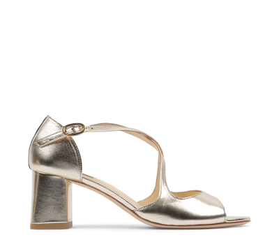 Shop Repetto Nada Sandals In Light Gold