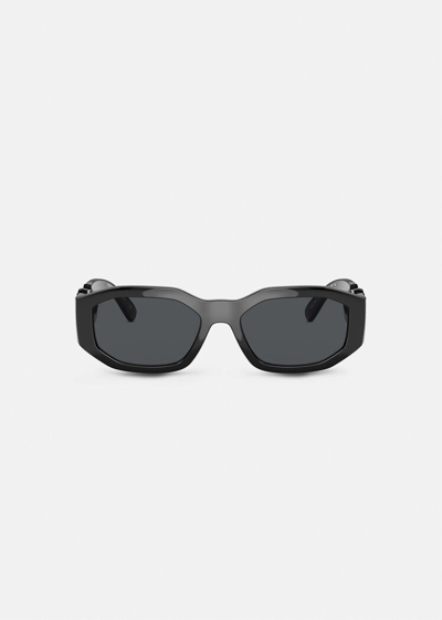 Versace Medusa Biggie Sunglasses In Black