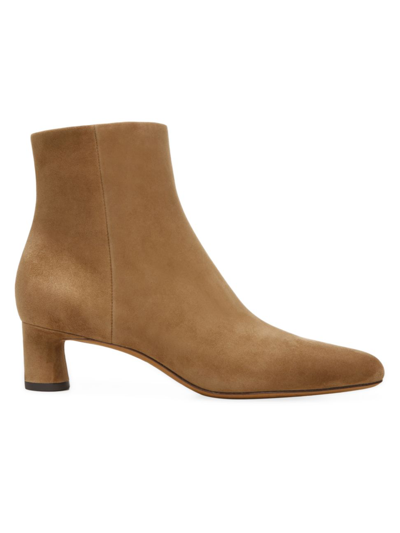 Shop Vince Women's Hilda Suede Ankle Boots In Light Fawn