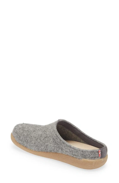 Shop Sanita Lodge Wool Felt Slipper In Slate