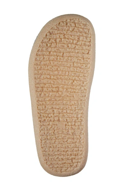 Sanita Lodge Wool Felt Slipper In Navy