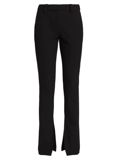 Shop A.l.c Women's Carson Split-hem Pants In Black