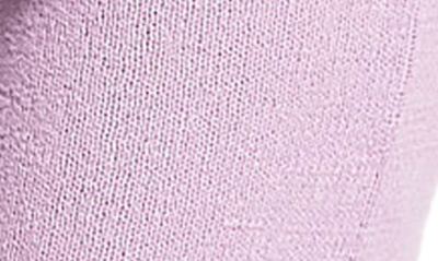 Asos Design Knitted Midi Skirt With Tie Waist Detail In Lilac - Part Of A Set-purple In Lilac