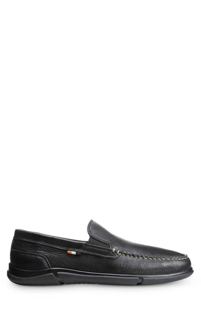 Shop Allen Edmonds Miles Venetian Loafer In Black Leather