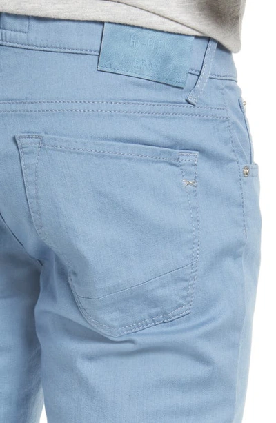 Shop Brax Chuck Slim Fit Five Pocket Pants In Smoke Blue