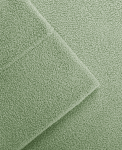 Shop Sleep Philosophy True North By  Micro-fleece 3-pc. Sheet Set, Twin Xl In Green