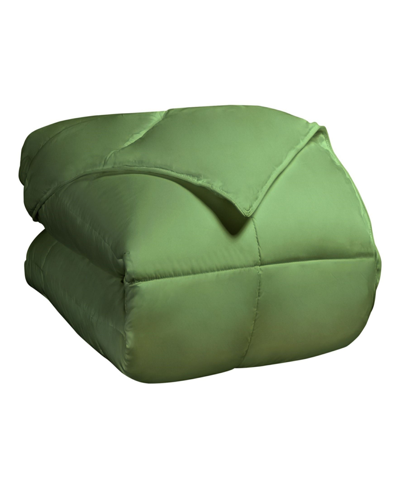 Shop Superior All Season Down Alternative Reversible Comforter, Full/queen In Terrace Green