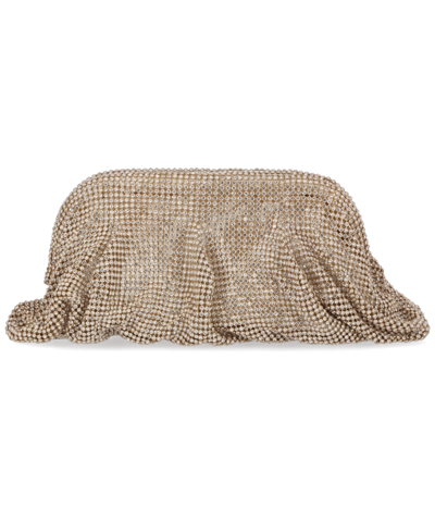 Shop Inc International Concepts Pleated Clutch, Created For Macy's In Gold