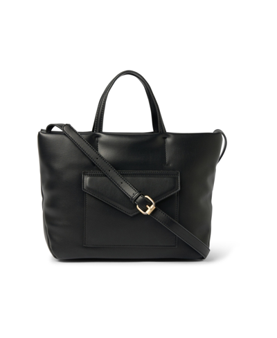 Shop Urban Originals Women's Mini Flowerbomb Tote Bag In Black
