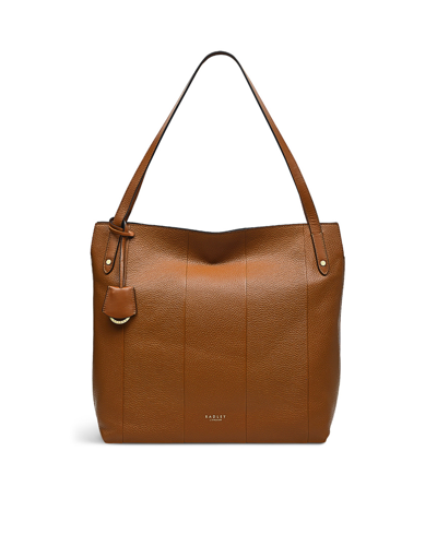 fordel Formålet Bedre Radley London Women's Eaton Mews Large Leather Ziptop Tote Bag In Brown |  ModeSens