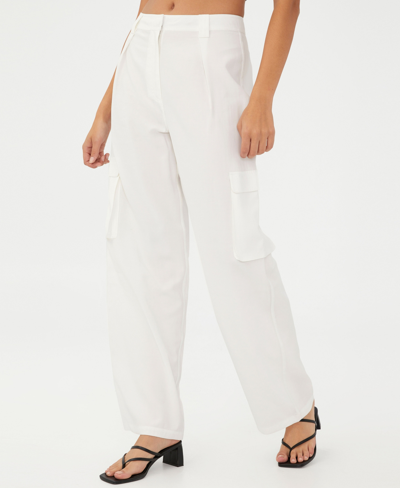 Shop Cotton On Women's Miami Cargo Pants In Off White