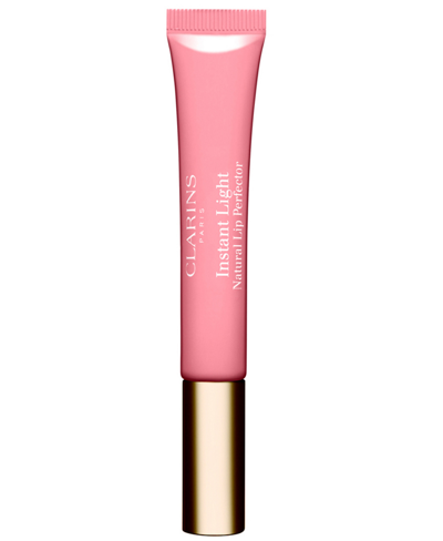 Clarins Natural Lip Perfector Lip Gloss In 01 Rose Shimmer | ModeSens