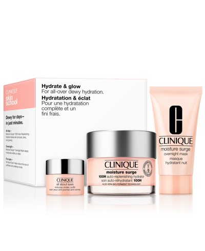 Shop Clinique 3-pc. Hydrate & Glow Skincare Set