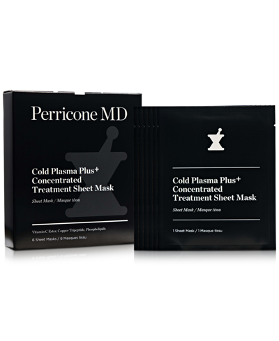 Shop Perricone Md Cold Plasma Plus+ Concentrated Treatment Sheet Mask, 6-pk.