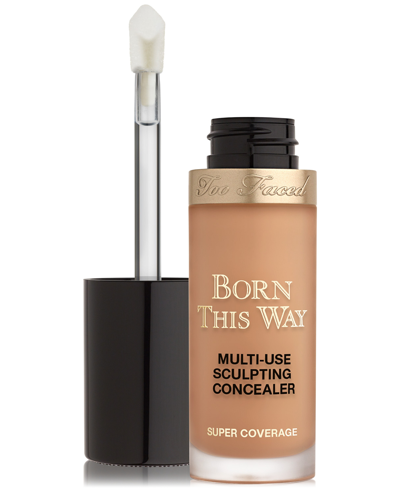 Shop Too Faced Born This Way Super Coverage Multi-use Sculpting Concealer In Golden