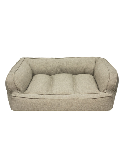 Shop Arlee Home Fashions Arlee Memory Foam Sofa And Couch Style Pet Bed, Large In Wanut Dark Tan