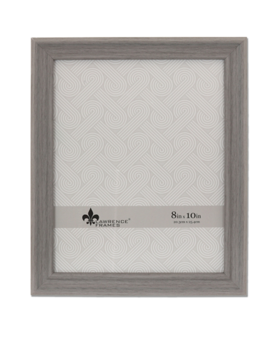 Shop Lawrence Frames Newport Picture Frame, 8" X 10" In Gray