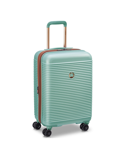 Shop Delsey Closeout!  Freestyle Expandable Spinner Carry-on Suitcase In Almond