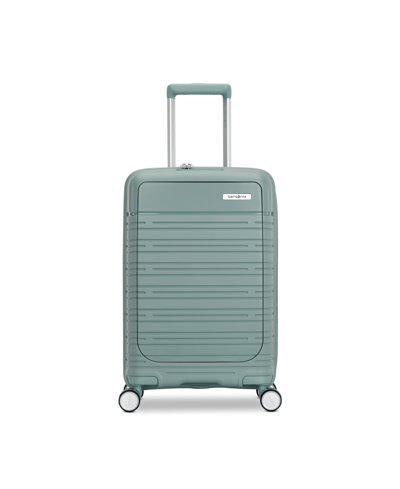 Shop Samsonite Elevation Plus Carry On Spinner, 22" X 14" In Green