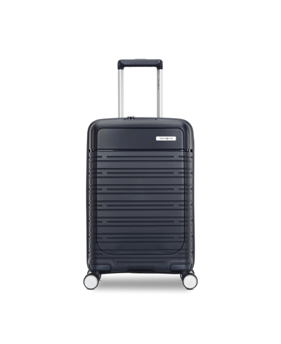 Shop Samsonite Elevation Plus Carry On Spinner, 22" X 14" In Blue