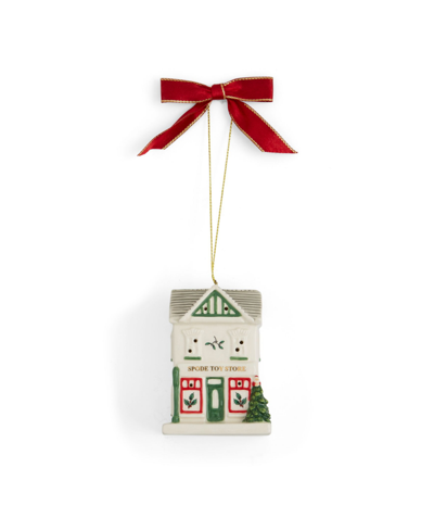 Spode Led Toy Store Ornament In Green