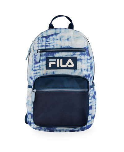 Shop Fila Vermont 2 Backpack In Tie Dye Blue