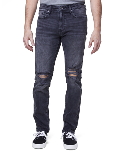 Shop Lazer Men's Skinny Fit Stretch Jeans In Winsor