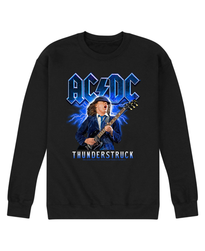 Shop Airwaves Men's Acdc Thunderstruck Fleece T-shirt In Black
