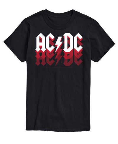 Shop Airwaves Men's Acdc Logo T-shirt In Black