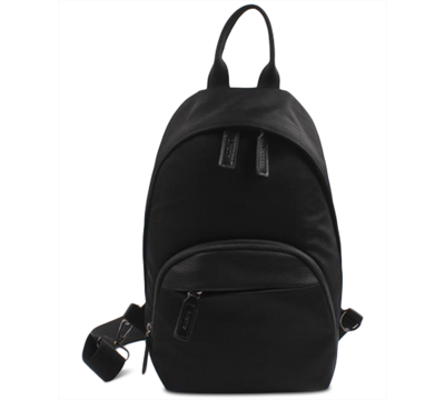 Shop Alfani Men's Sling Backpack, Created For Macy's In Black