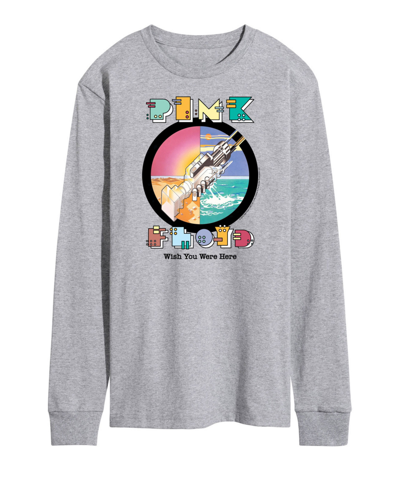 Shop Airwaves Men's Pink Floyd Wish You Were Here T-shirt In Gray