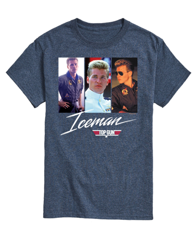 Shop Airwaves Men's Top Gun Iceman Printed T-shirt In Blue