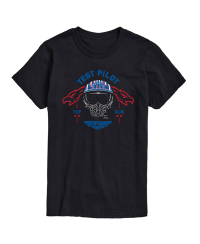 Shop Airwaves Men's Top Gun Maverick Test Pilot T-shirt In Black