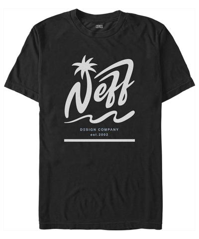 Shop Fifth Sun Men's Neff Palm Short Sleeve T-shirt In Black