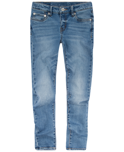 Shop Levi's Big Girls 710 Super Skinny Denim Jeans In Palisades